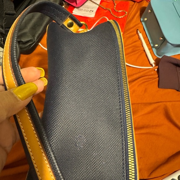 Christian Dior Sports Navy and Tan Men's Bag - Picture 7 of 11